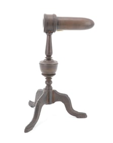 SINGLE BARREL ENGLISH GOFFERING IRON