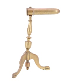 BRASS SINGLE BARREL GOFFERING IRON