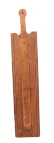 CARVED EUROPEAN MANGLE BOARD