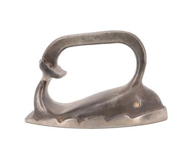 19TH C. "WHALE" IRON