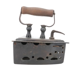 EARLY CHARCOAL IRON