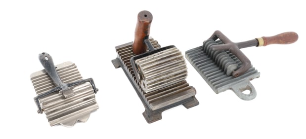 (3) ROLLER FLUTERS