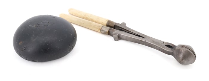 SLICKING STONE AND COLLAR IRON