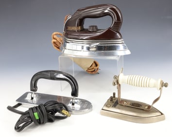 (3) ELECTRIC IRONS