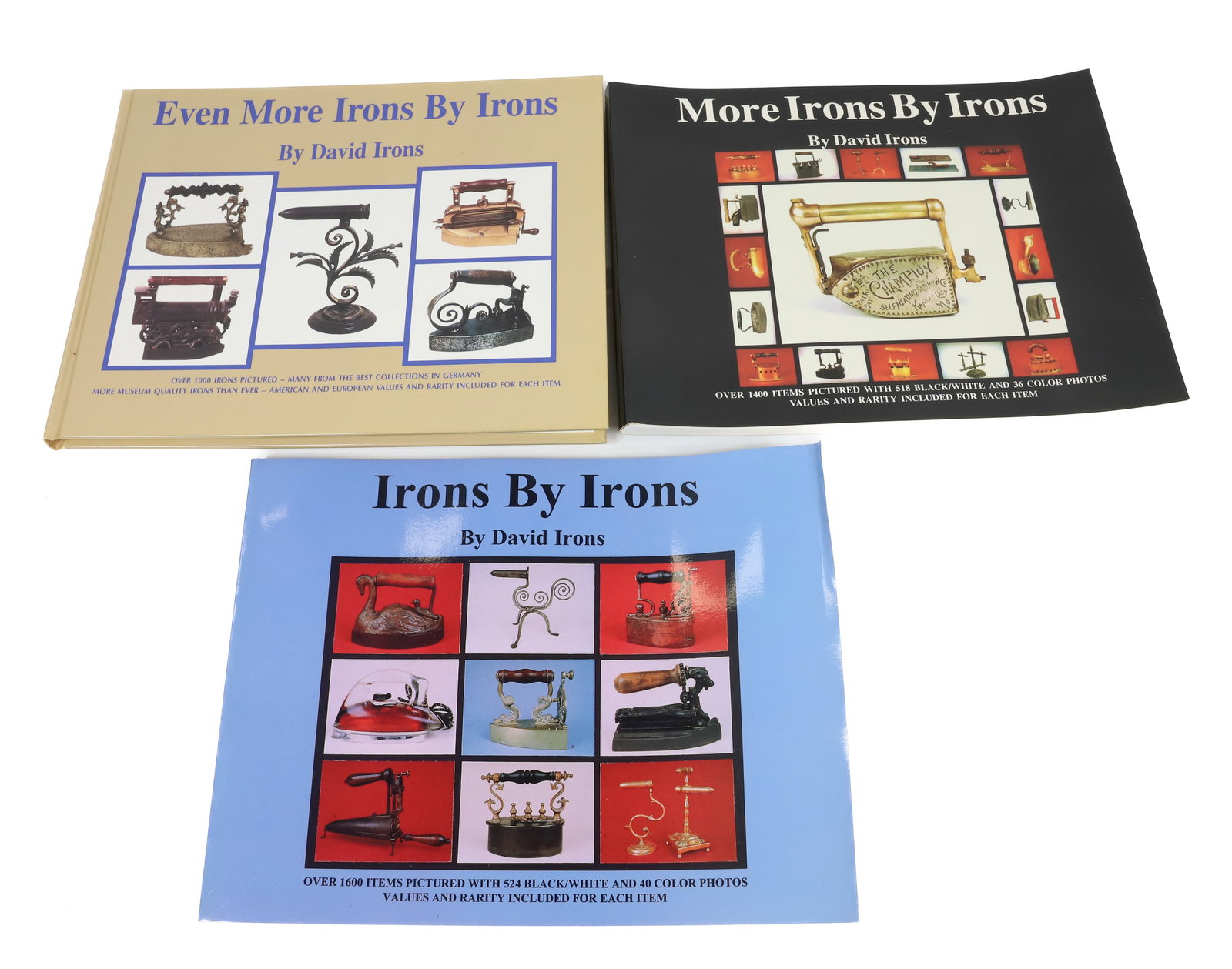 (3) DAVE IRON REFERENCE BOOKS (1 of 1)