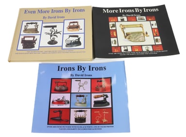 (3) DAVE IRON REFERENCE BOOKS