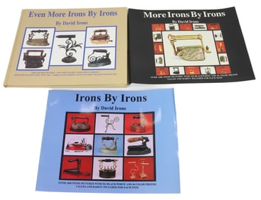 (3) DAVE IRON REFERENCE BOOKS