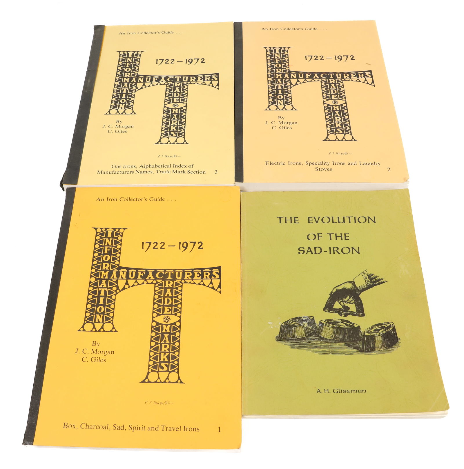 (4) COLLECTOR'S GUIDES TO IRONS (1 of 1)