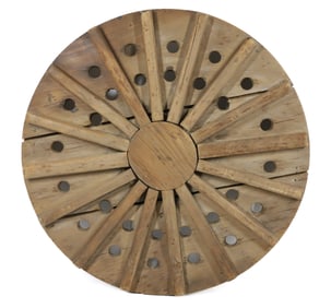 WOODEN WASHING WHEEL