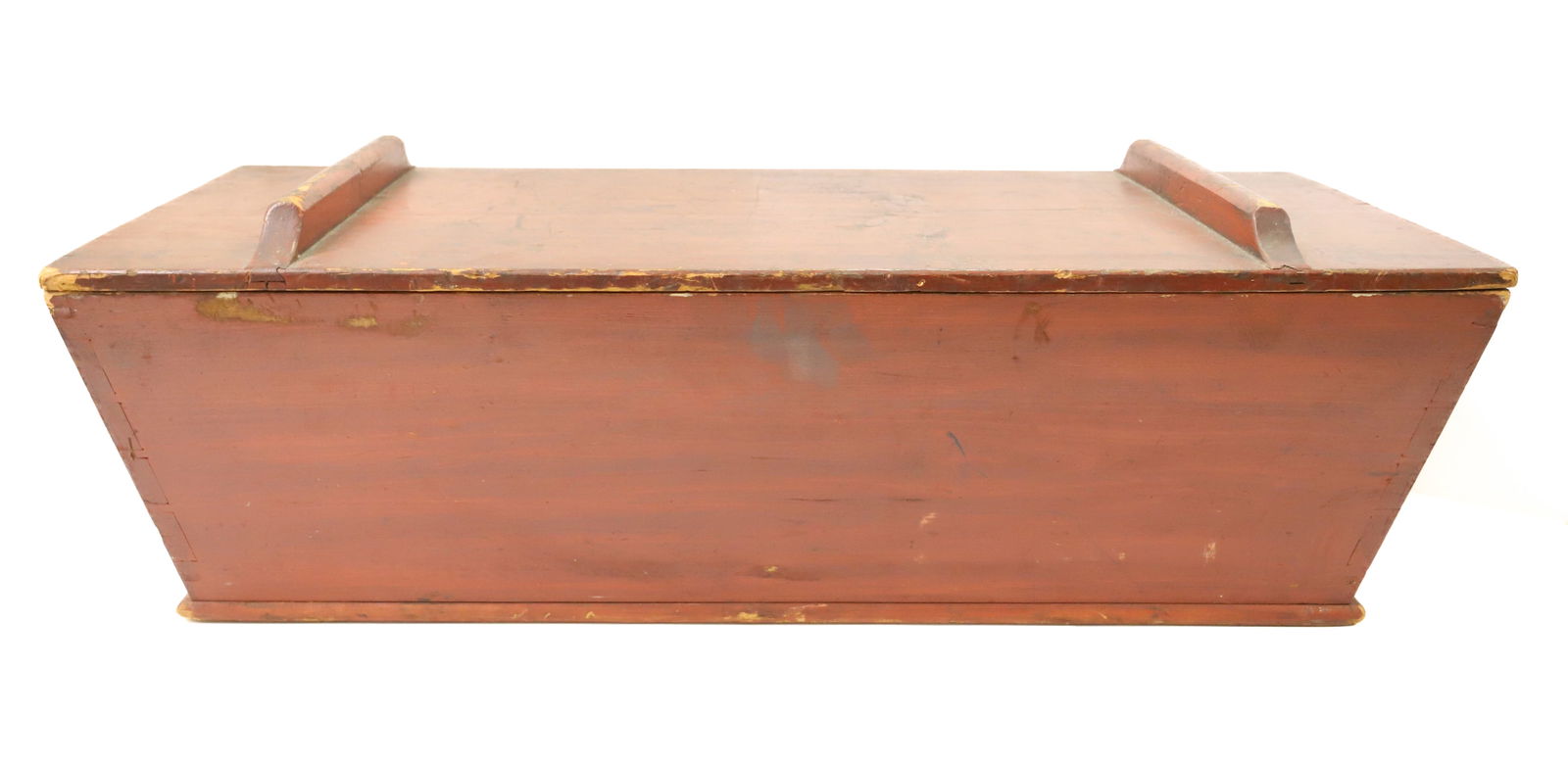 19TH C. PAINTED DOUGH BOX (1 of 8)