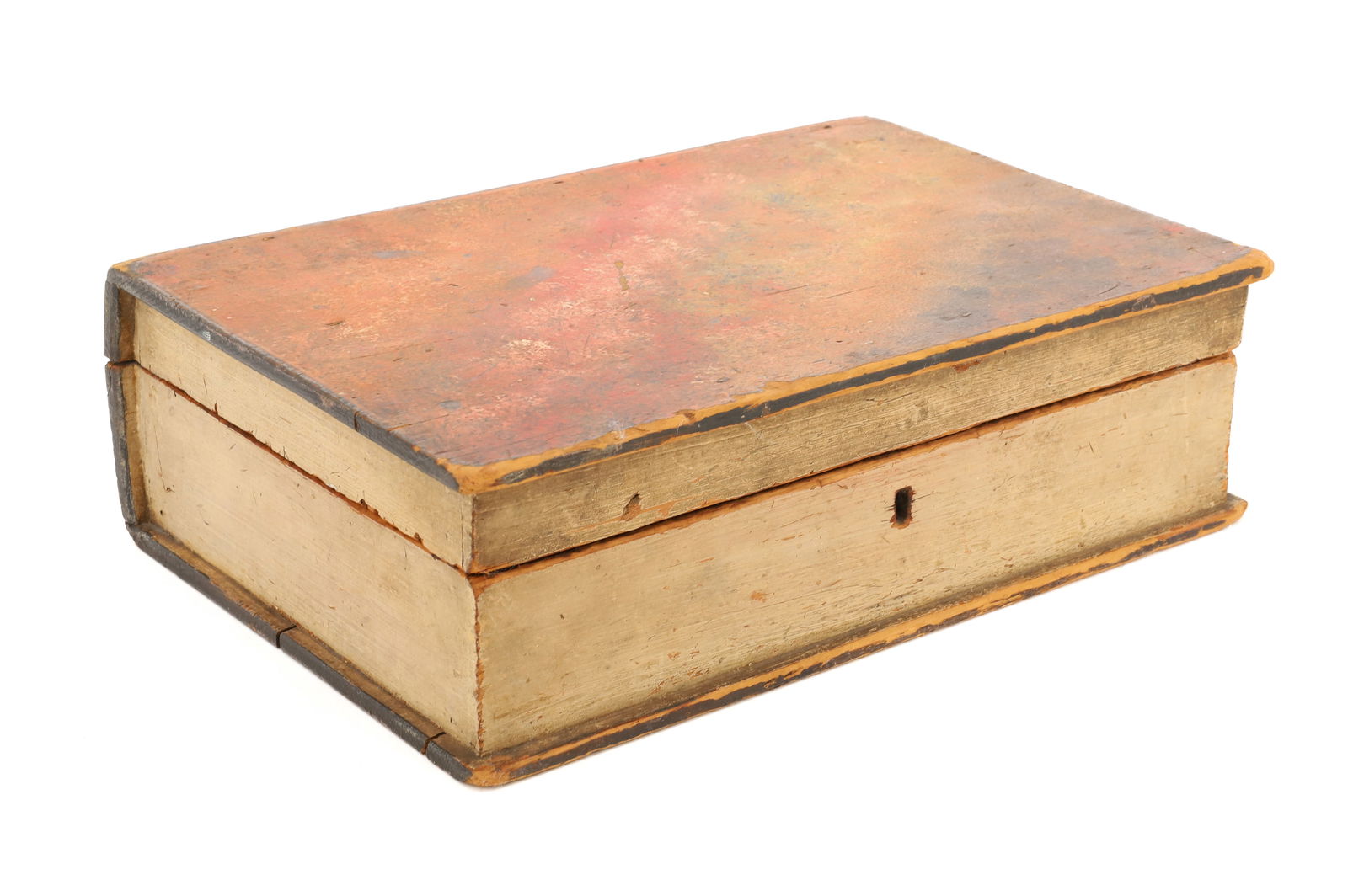 PAINT DECORATED "BOOK" BOX (1 of 6)