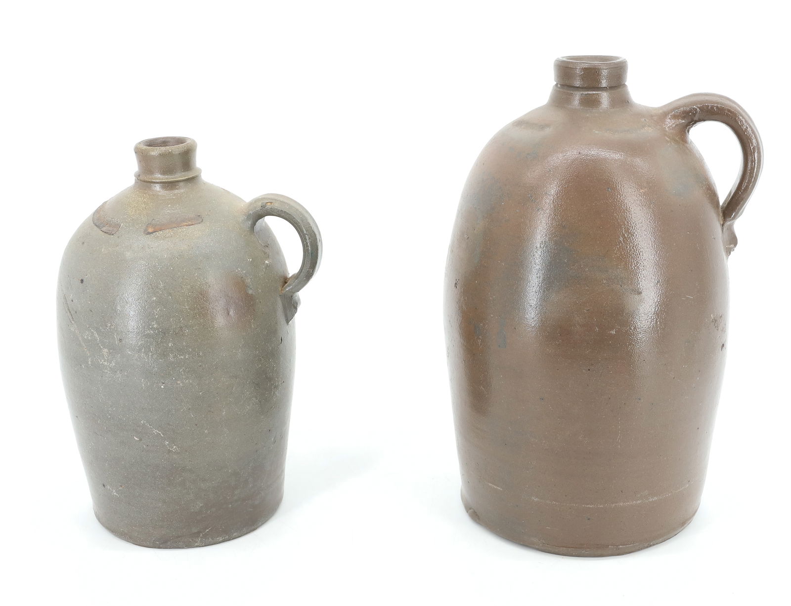 (2) STONEWARE JUGS (1 of 6)