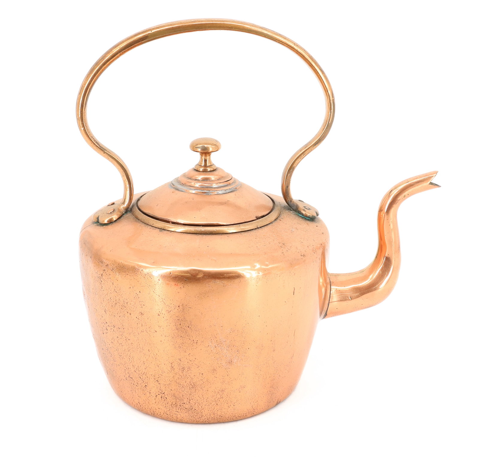COPPER GOOSENECK TEAPOT (1 of 7)