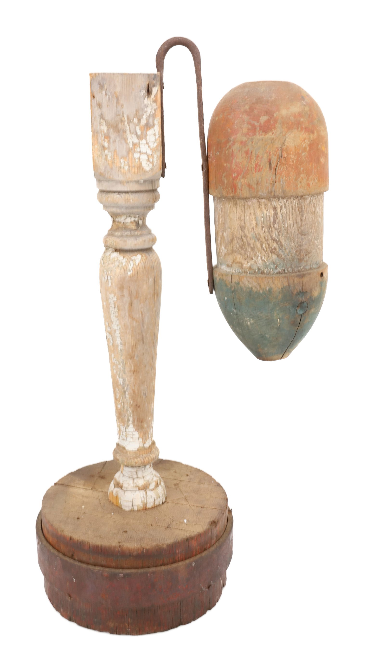 WOODEN BARBER TRADE SIGN (1 of 5)