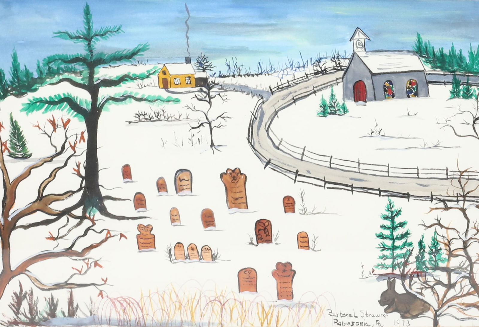 BARBARA L. STRAWSER WATERCOLOR (1 of 4)