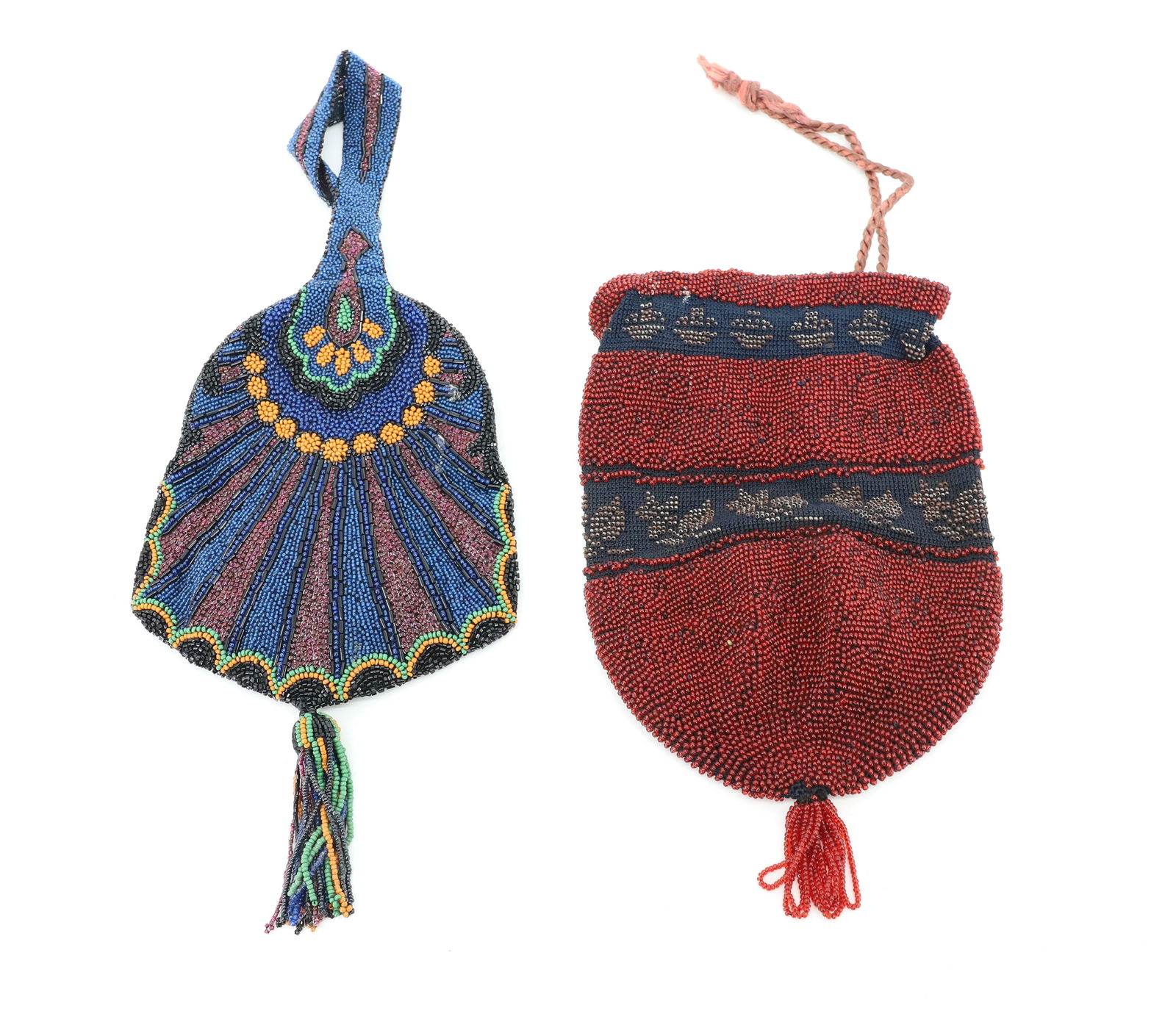 (2) ART DECO ERA BEADED BAGS (1 of 6)