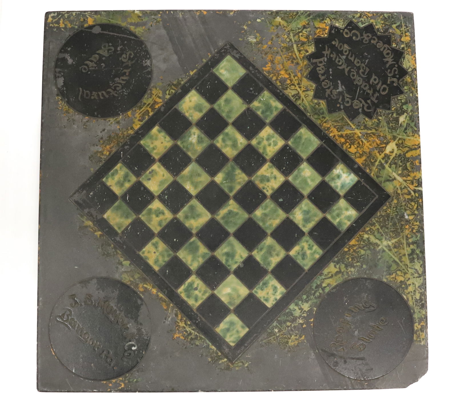 ADVERTISING SLATE CHECKERBOARD (1 of 6)