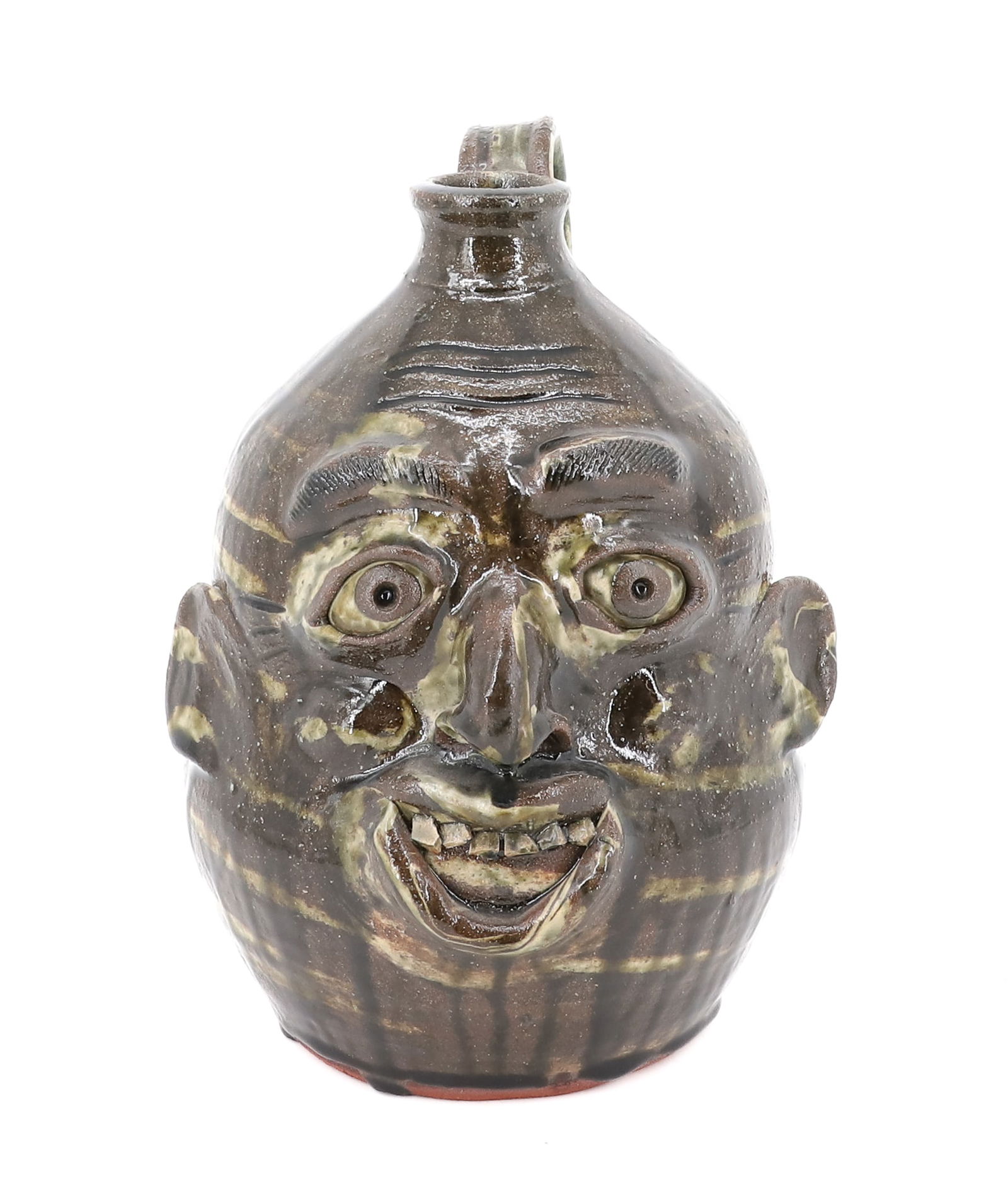 CHARLIE WEST POTTERY FACE JUG (1 of 6)