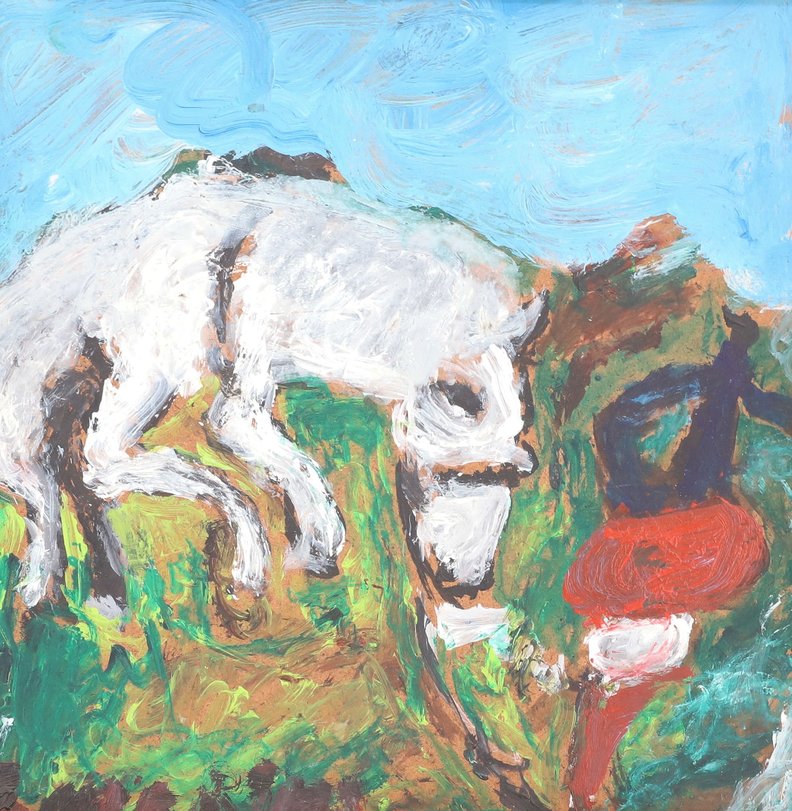 JUSTIN MCCARTHY OIL ON BOARD (1 of 5)