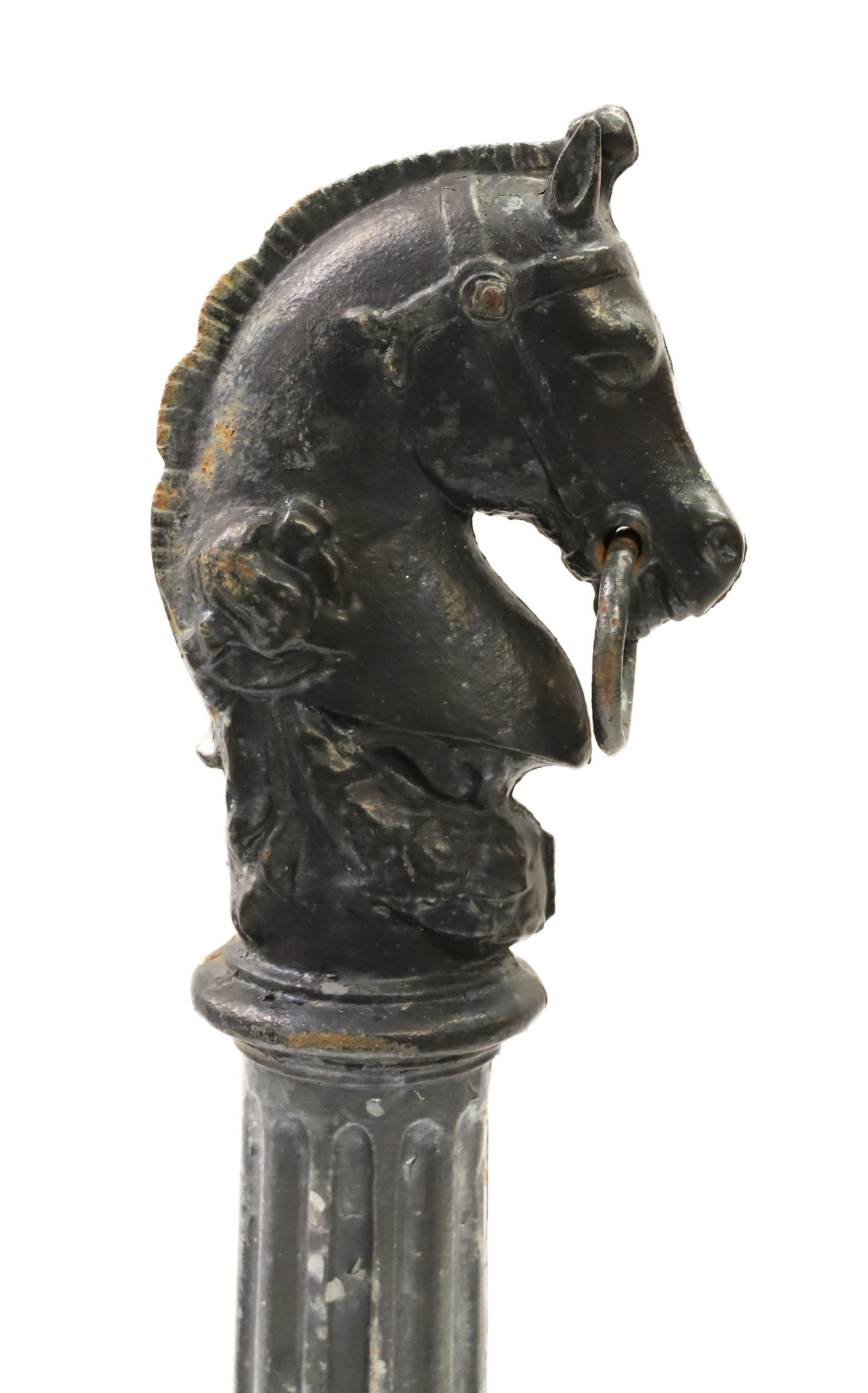 CAST IRON HORSE HITCHING POST (1 of 5)