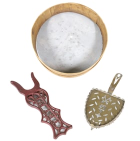 COUNTRY LOT, SIFTER, BOOTJACK, TRIVET