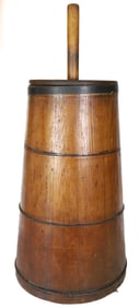 ANTIQUE WOODEN BUTTER CHURN