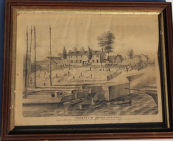 MILLVILLE, NJ FRAMED PRINT