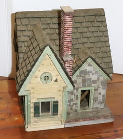 FOLK ART MODEL HOUSE