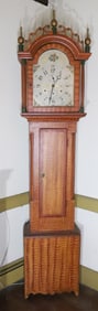 ANTIQUE TALL CASE CLOCK, RILEY WHITING, WINCHESTER