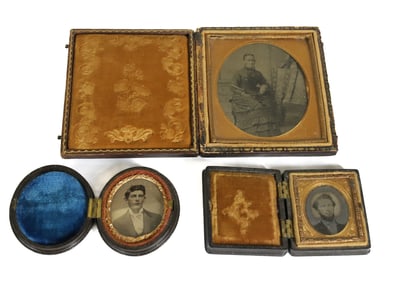 TINTYPE AND AMBROTYPE LOT