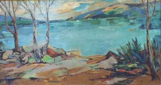 TONI CURYK OIL ON CANVAS