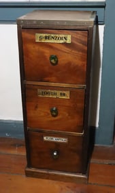 ANTIQUE APOTHECARY CHEST