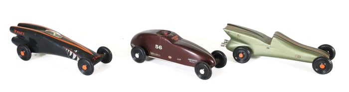 (3) VINTAGE SLOT CARS