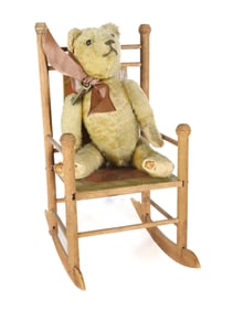 JOINTED MOHAIR TEDDY BEAR