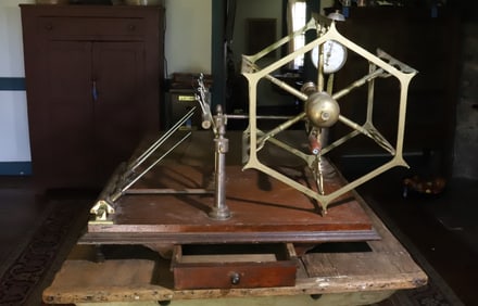 19TH C. MECHANICAL YARN/WOOL WINDER