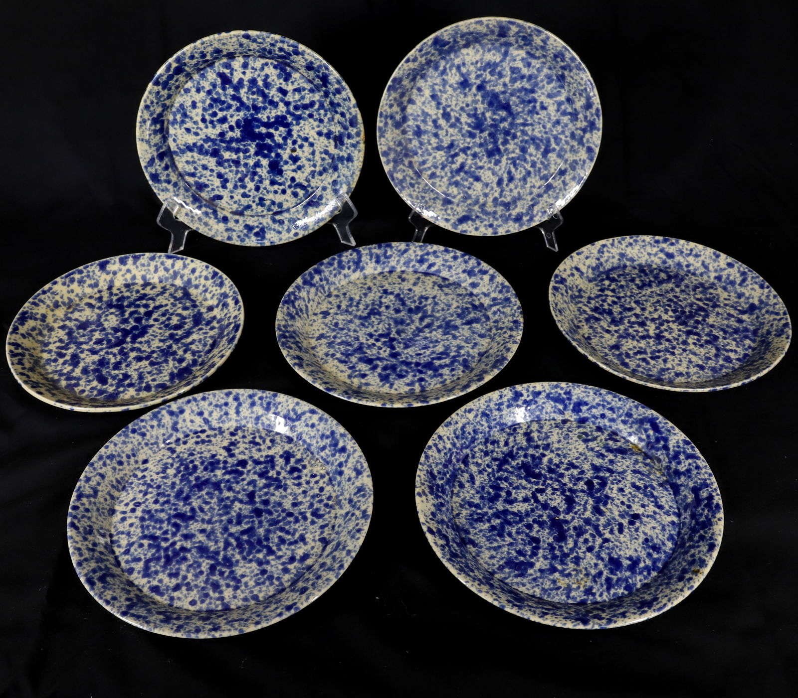 (7) BENNINGTON POTTERY PLATES (1 of 7)