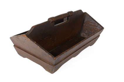 PAINTED CUTLERY BOX