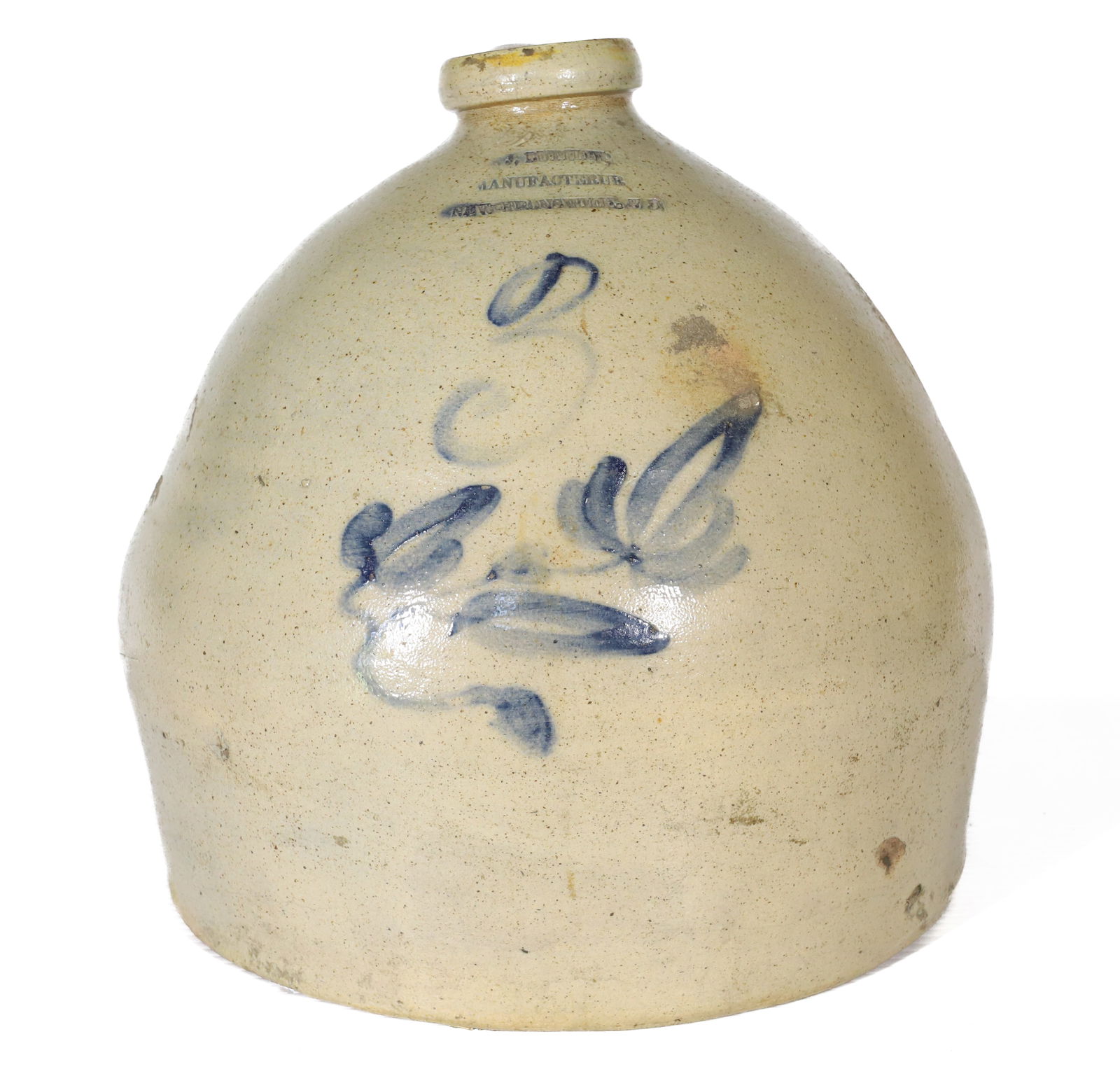 NEW BRUNSWICK, NJ STONEWARE JUG (1 of 8)