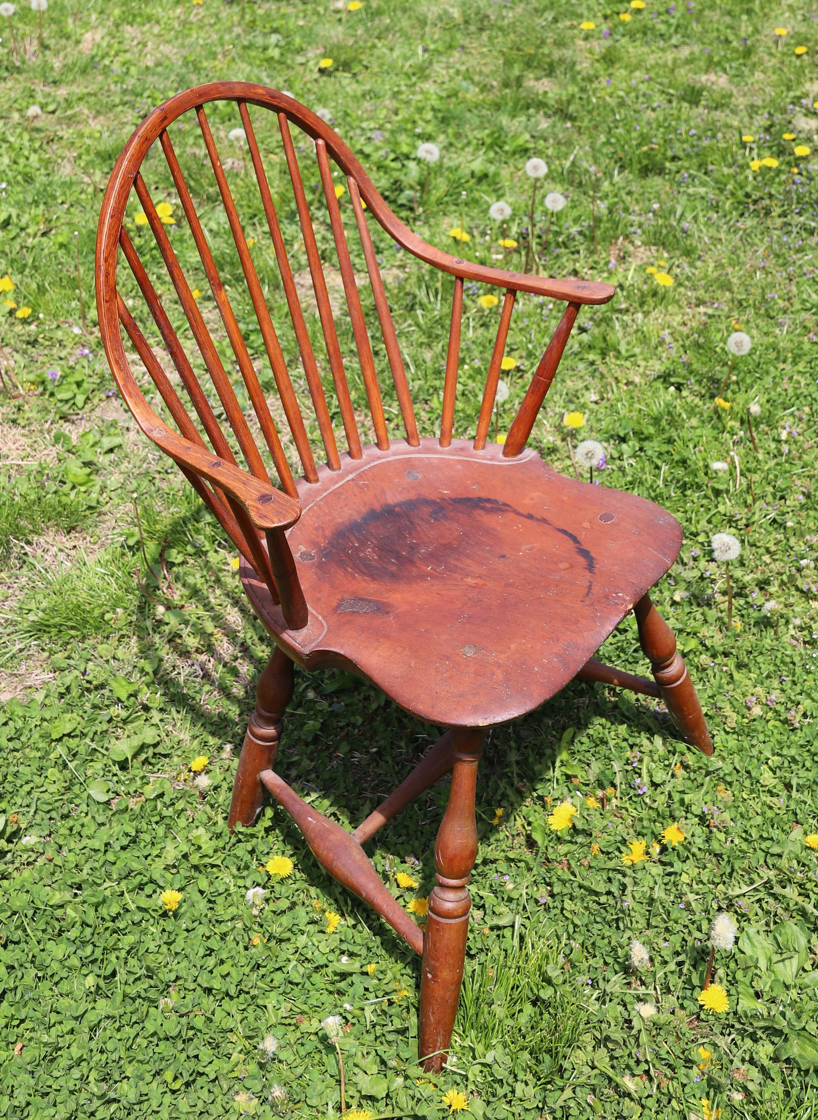 18TH/19TH WINDSOR ARMCHAIR (1 of 5)