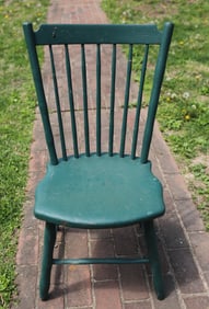 PAINTED WINDSOR SIDE CHAIR