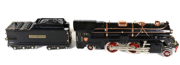 MTH PENNSYLVANIA RAILROAD LOCOMOTIVE AND TENDER