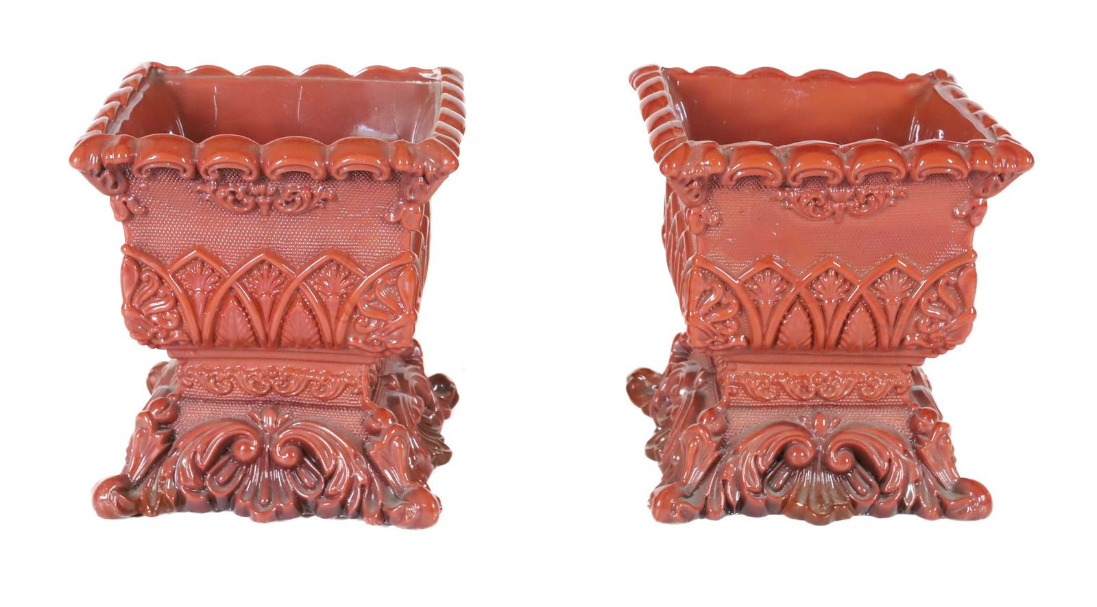 19TH C. FRENCH CACHE POTS (1 of 10)