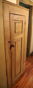 19TH C. ONE-DOOR CUPBOARD