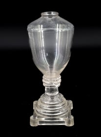 19TH C. WHALE OIL LAMP