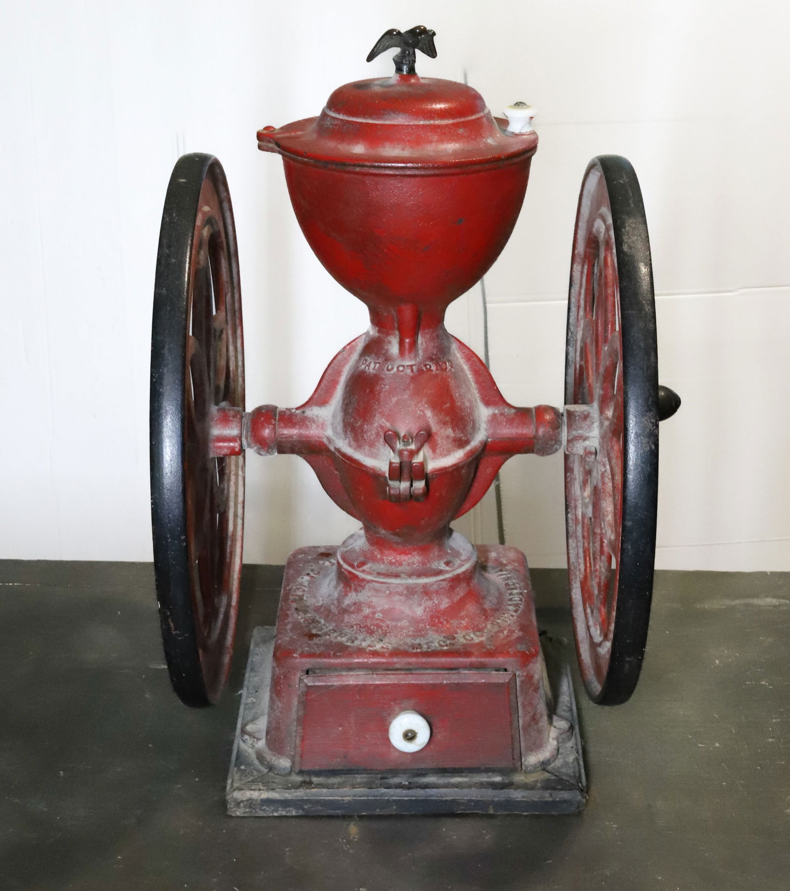 ENTERPRISE CAST IRON COFFEE GRINDER (1 of 6)