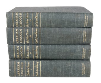 FOUR-VOLUME "ABRAHAM LINCOLN, THE WAR YEARS"