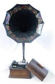 EDISON CYLINDER PHONOGRAPH WITH HORN