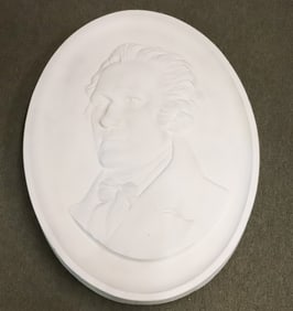 SCULPTURE OF ALEXANDER HAMILTON, ATTR. WALTER ADDISON