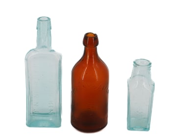 LOT OF PATERSON, NJ BOTTLES