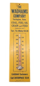 TORRINGTON, CT ADVERTISING THERMOMETER
